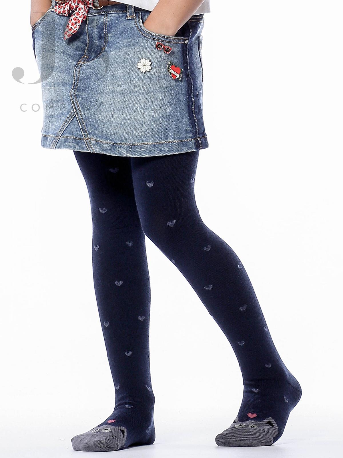 Колготки детские Giulia D024 KIDS navy gul