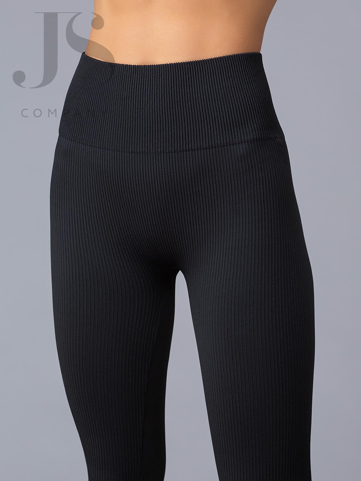 Леггинсы Giulia LEGGINGS RIB nero