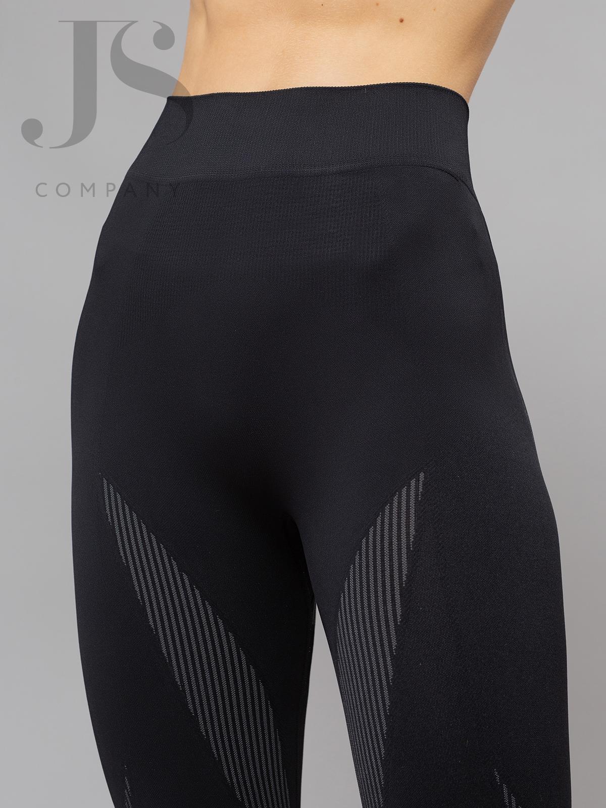 Леггинсы Giulia LEGGINGS SPORT RUN 02 черный