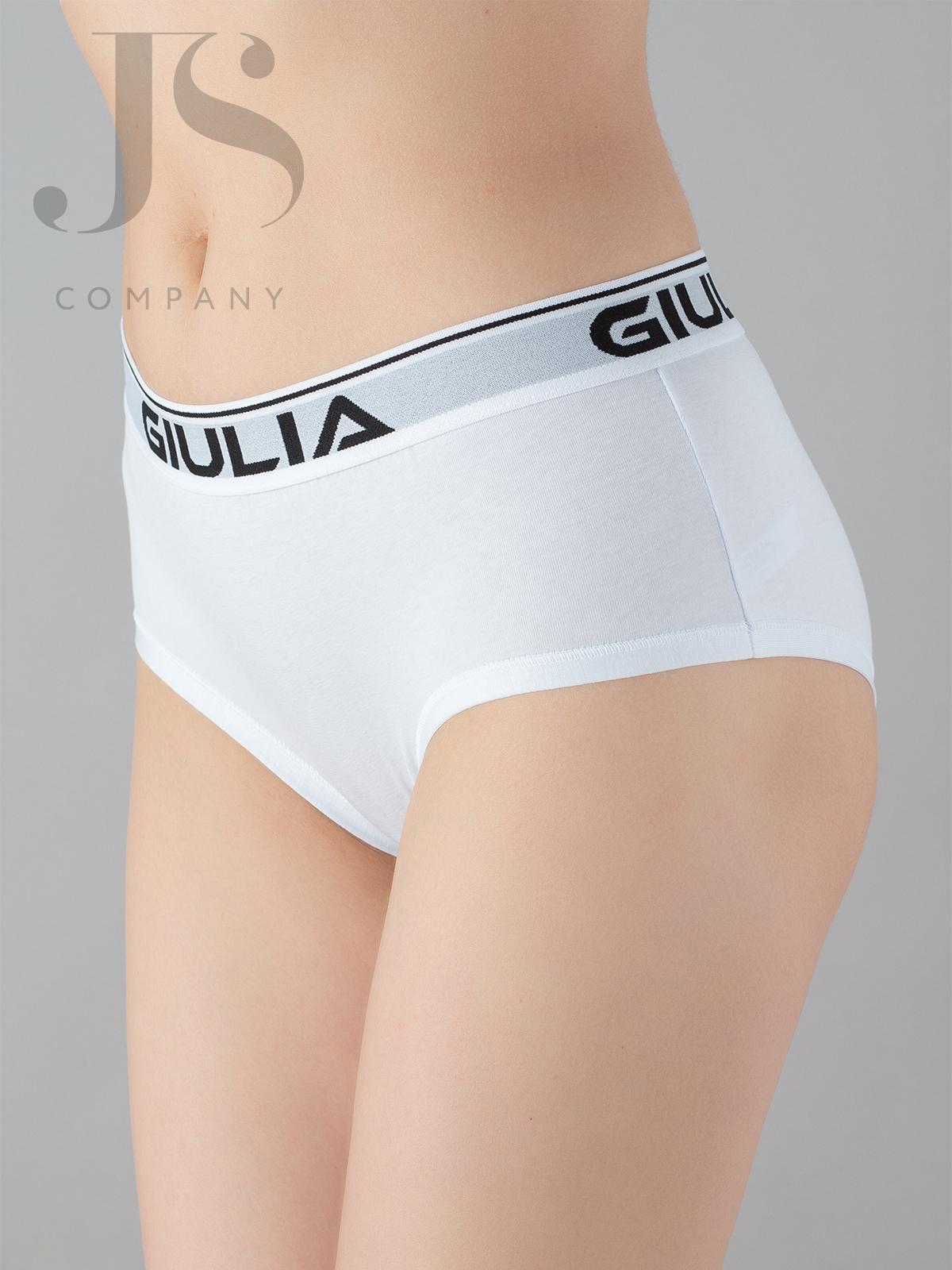 Трусы женские Giulia COTTON CULOTTE 01 var B bianco