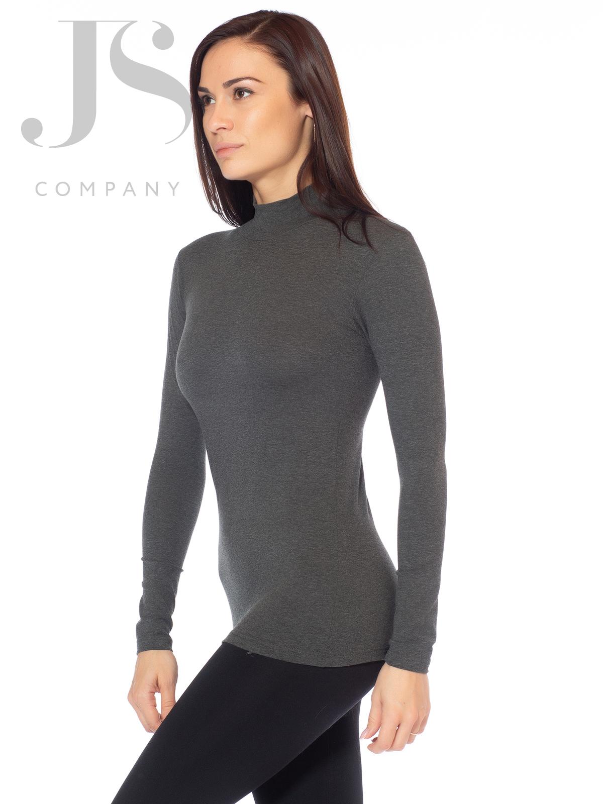 Водолазка Jadea JADEA 4057 maglia lupetto grigio melange jad