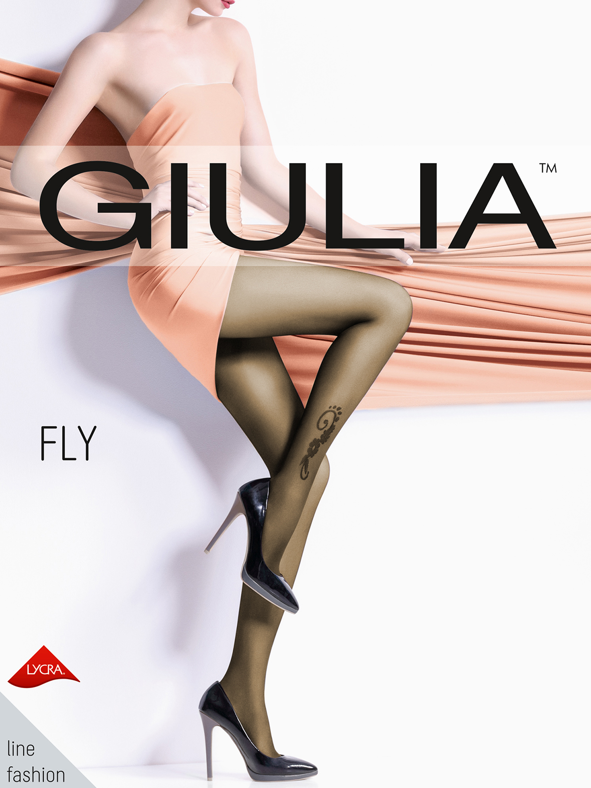 Колготки Giulia FLY 73 коричневый