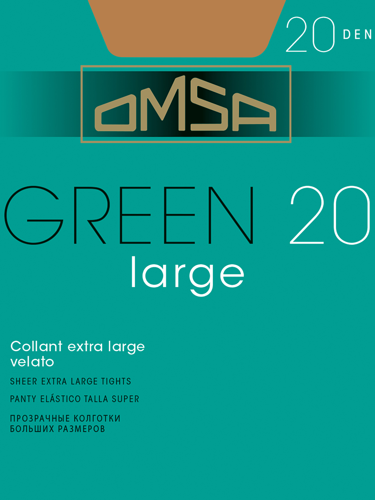 Колготки Omsa GREEN 20 бежевый