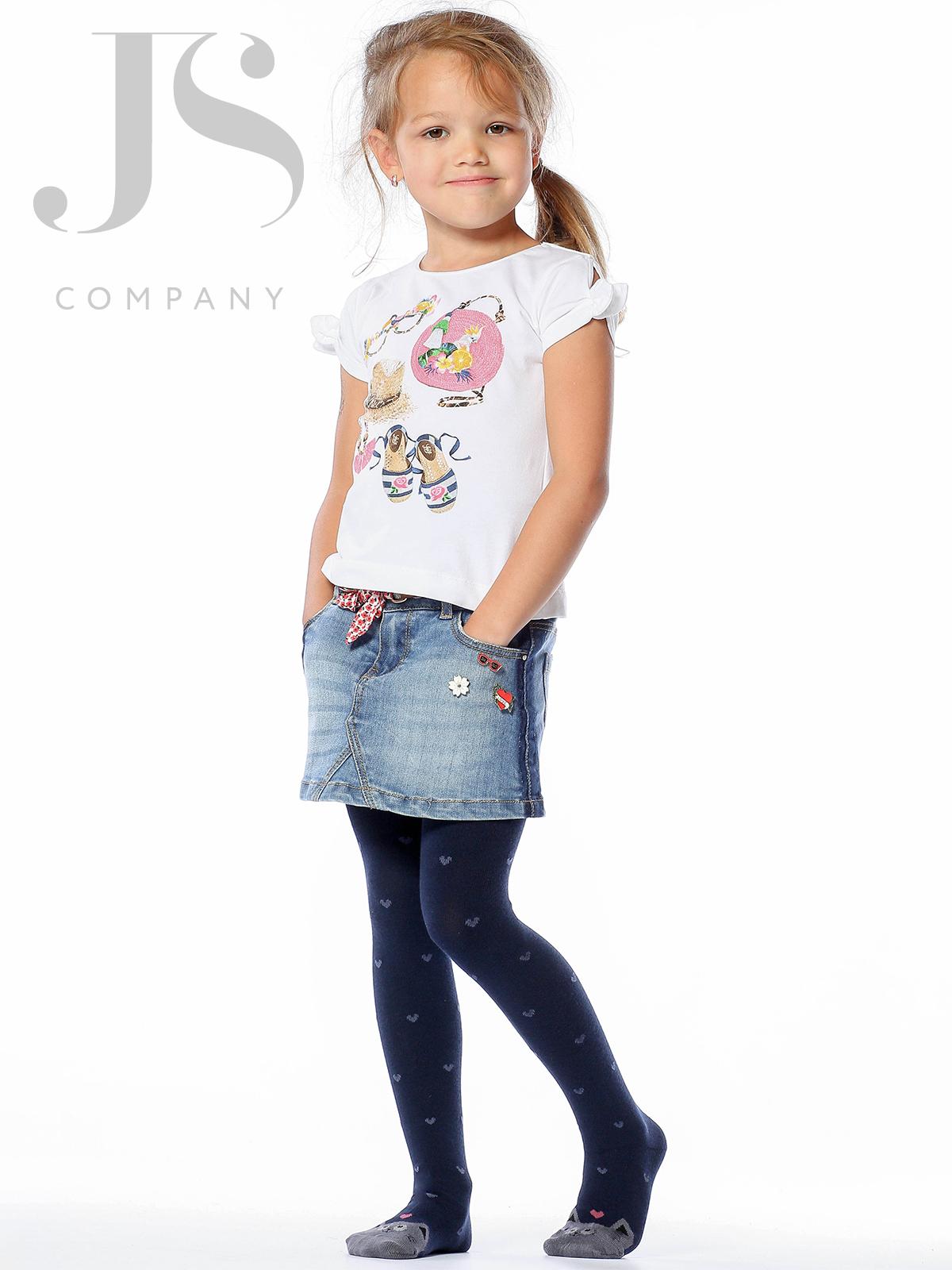 Колготки детские Giulia D024 KIDS navy gul