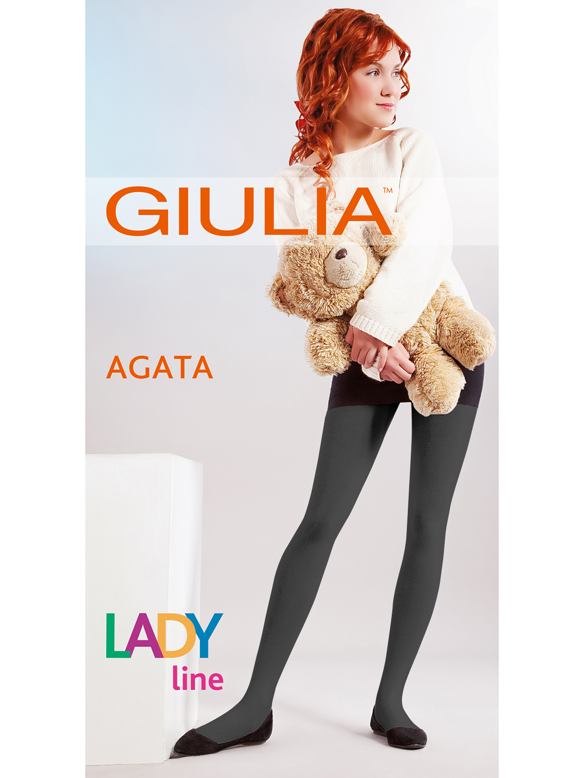 Колготки детские Giulia AGATA 150 iron gul