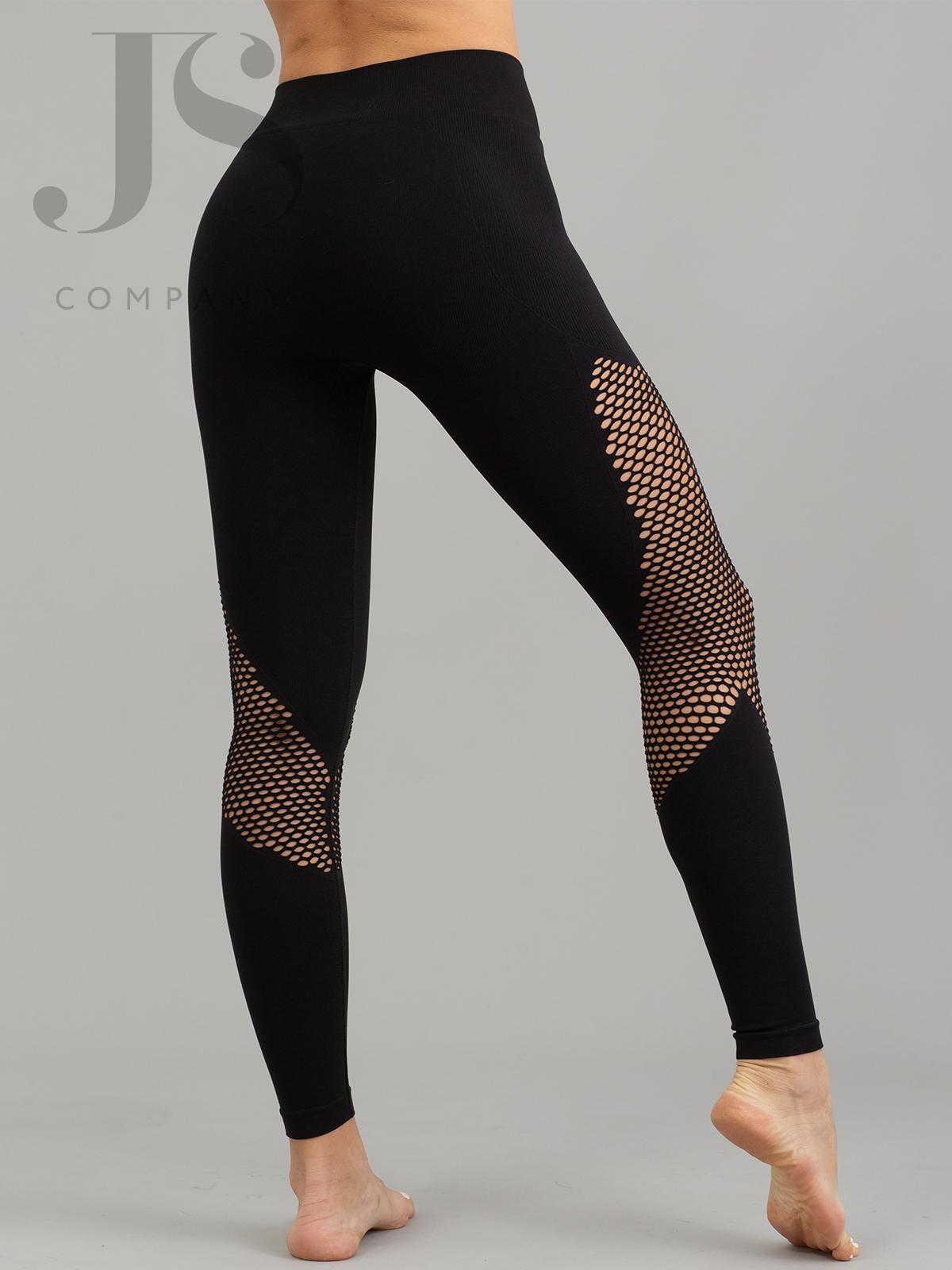 Леггинсы Giulia LEGGINGS SPORT RETE ESSENTIAL черный