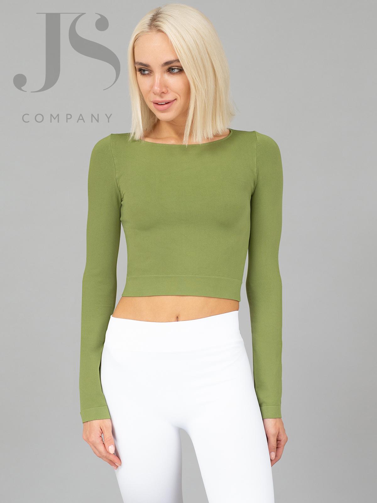 Топ Giulia CROP TOP зеленый