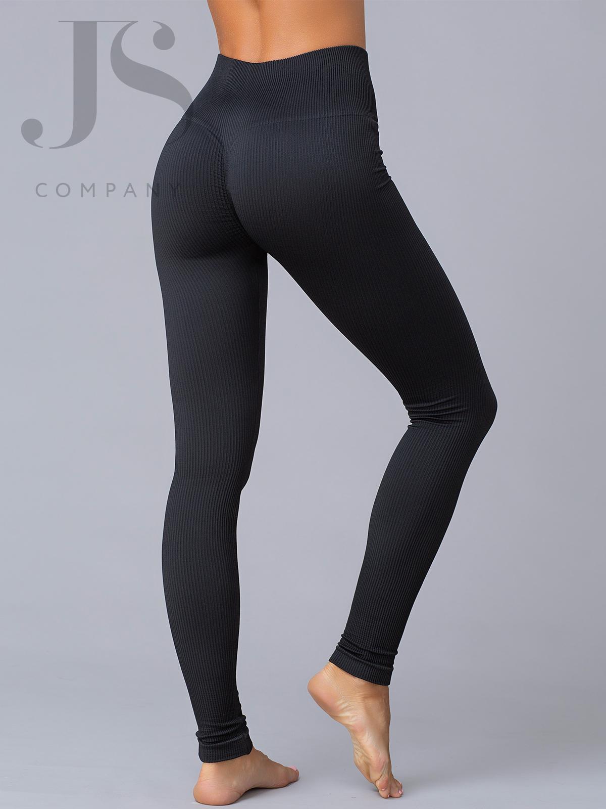 Леггинсы Giulia LEGGINGS RIB nero