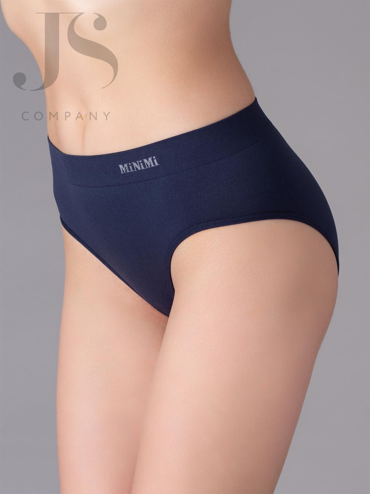 Трусы женские Minimi Basic MA 222 slip alte blu notte min