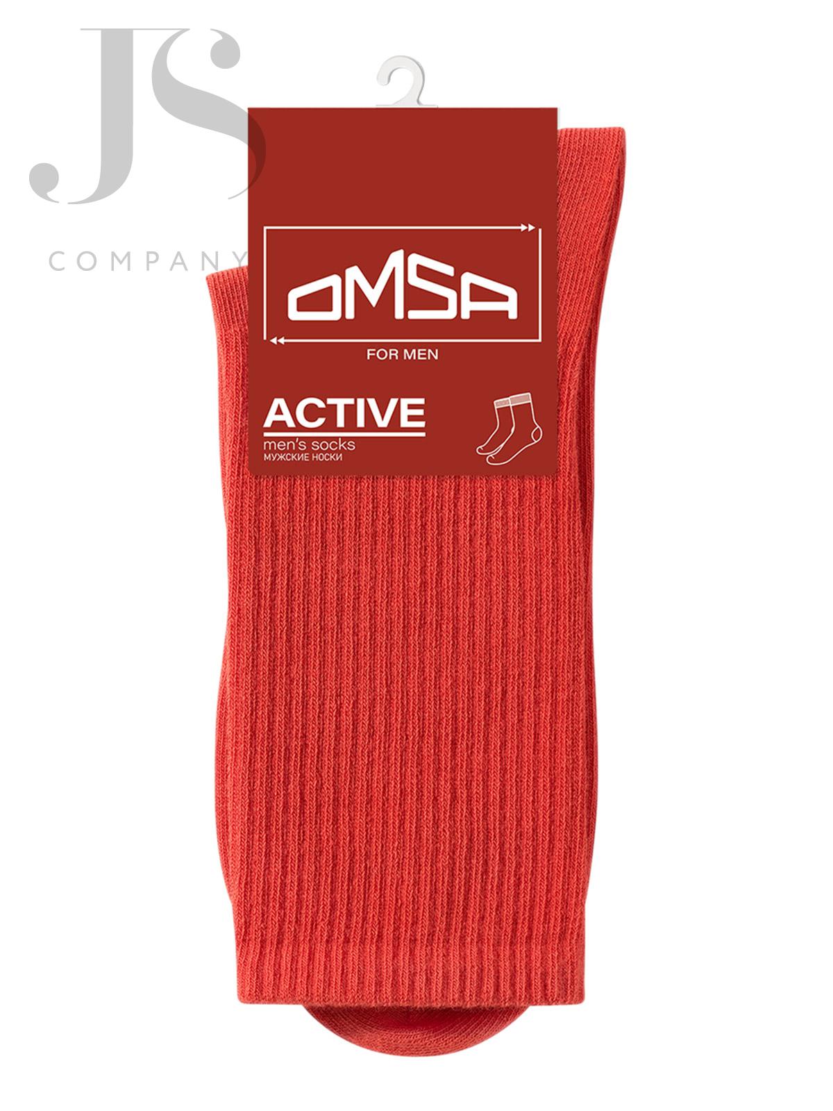 Носки Omsa for men ACTIVE 116 оранжевый