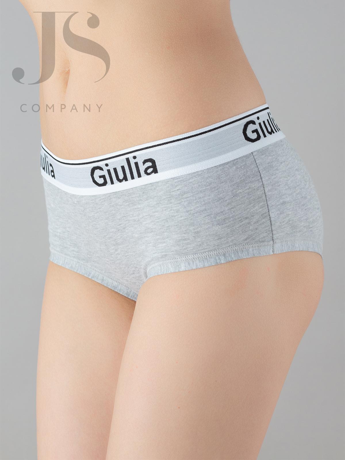 Трусы женские Giulia COTTON CULOTTE 01 серый