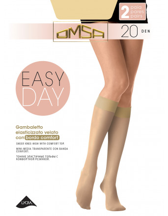 Гольфы Omsa EASY DAY 20 (гольфы 2 п.)